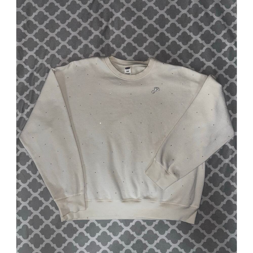 Rhinestone PINK VS Hoodie